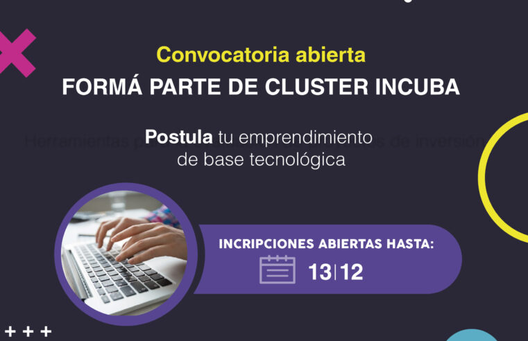 Cluster Incuba, en la búsqueda de proyectos tecnológicos