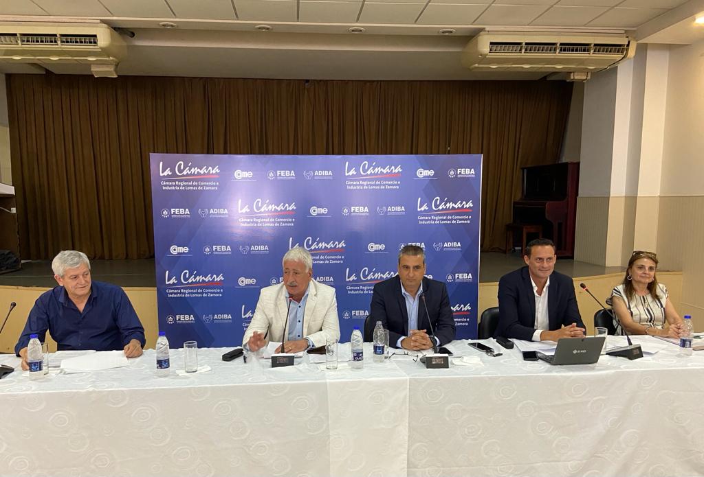 Kahale fue reelecto presidente de la Cámara Regional de Comercio e Industria de Lomas de Zamora