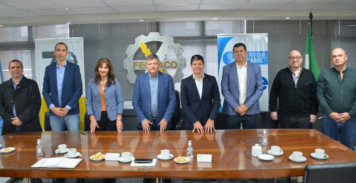 CAME y FECHACO trabajan en una agenda de integración con el embajador argentino en Paraguay