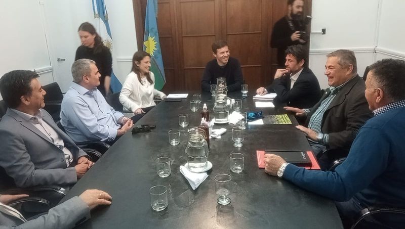 Siro destacó reunión con el Ministro de Producción Bonaerense