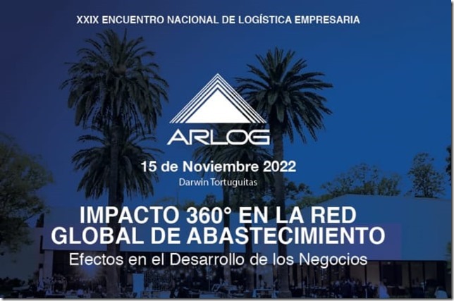 Se viene el XXIX Encuentro Nacional de Logística ARLOG 