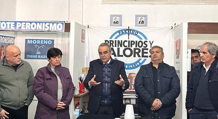 Siro: «Moreno puede recomponer la economía y cuenta con el apoyo del trabajo y la producción»