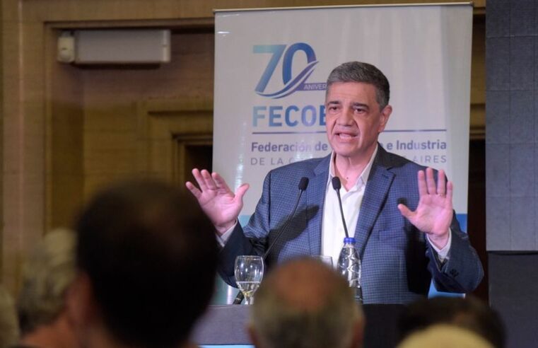 Jorge Macri ante FECOBA: “Los que creen que la Ciudad no produce nada es porque no la conocen”