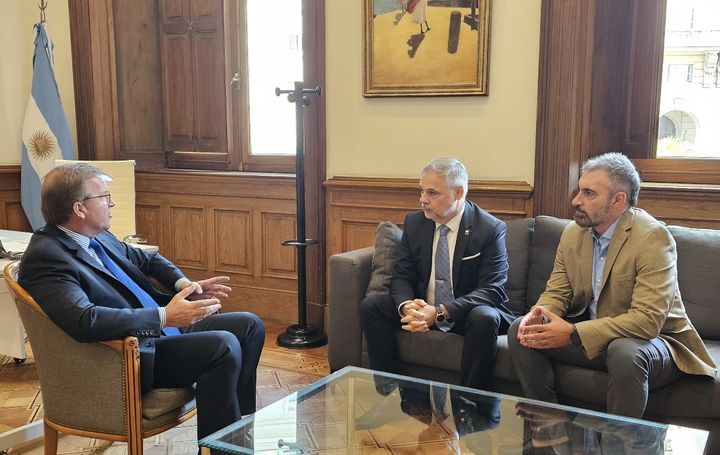 CAME se reunió con Eduardo Serenellini en Casa Rosada