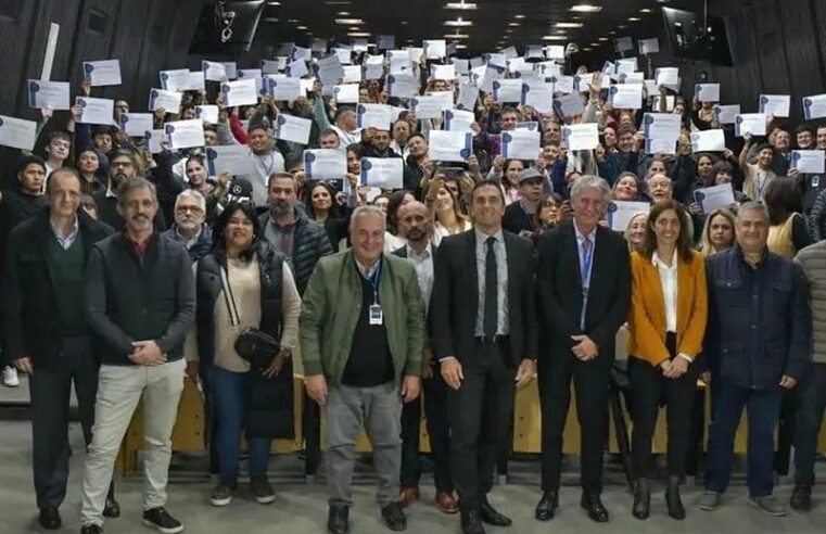 CEPBA participó de entrega de certificados de capacitación a 150 alumnos de cursos con salida laboral