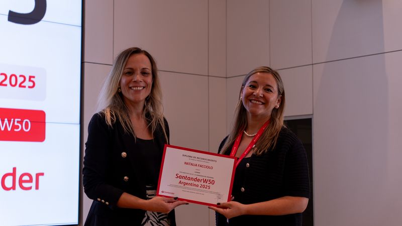 Natalia Facciolo, una de las 4 empresarias líderes argentinas seleccionadas para el programa global Santander W50