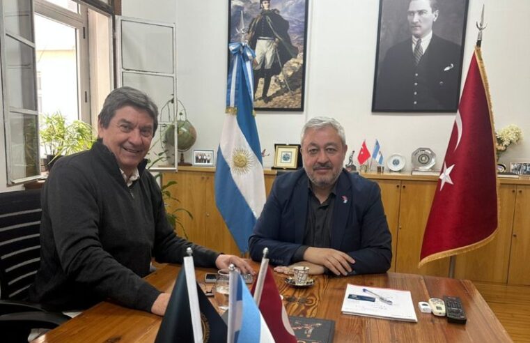 Titular de la Federación Económica de Catamarca visitó la Cámara de Comercio Argentino-Turca