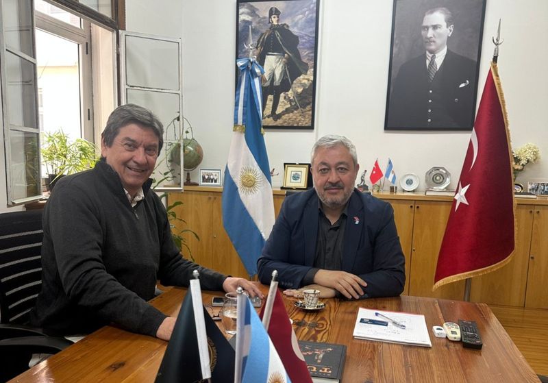 Titular de la Federación Económica de Catamarca visitó la Cámara de Comercio Argentino-Turca