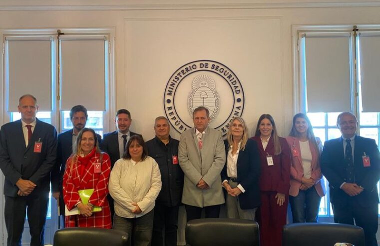 La Ministra de Seguridad Nacional recibió a CEPBA y analizaron medidas para prevenir bloqueos a empresas